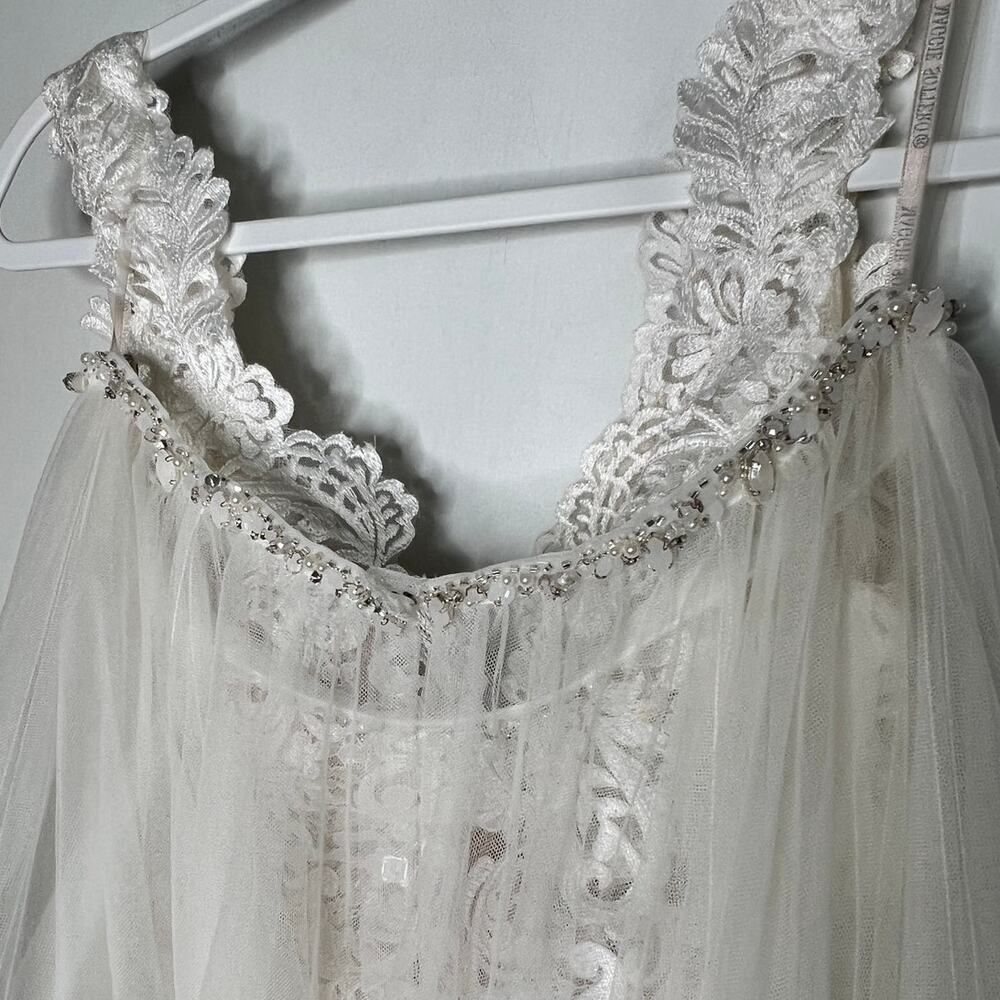 Maggie Sottero Milan Bridal Jumpsuit Size 12 - Picture 7 of 14